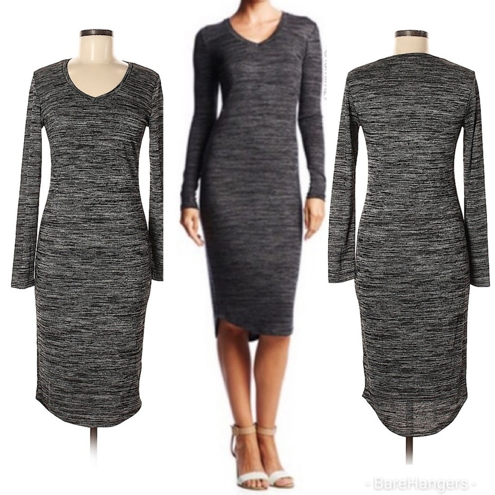 Philosophy | Heathered Gray Knit Dress